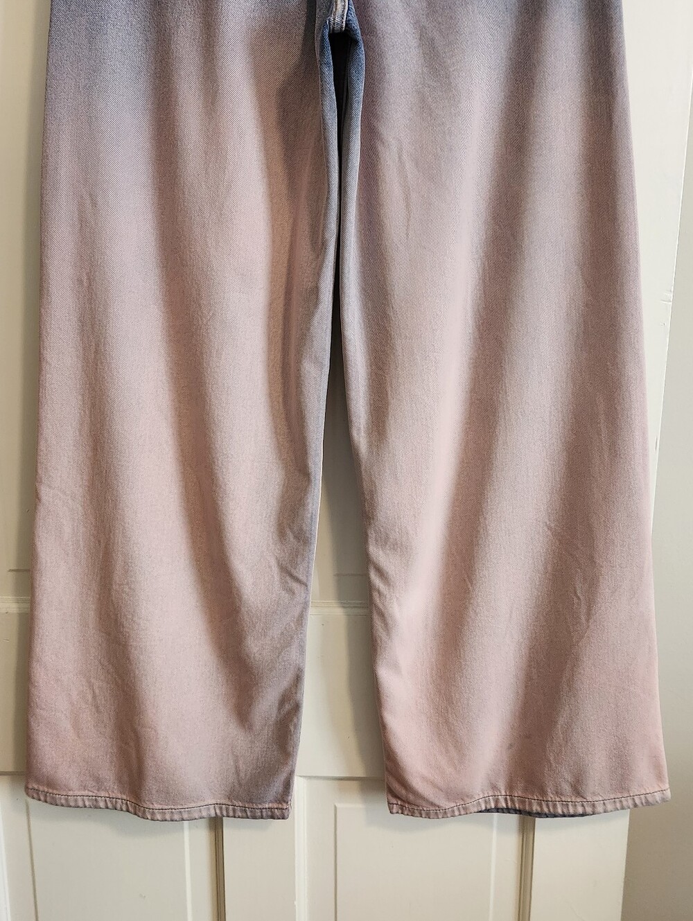 👖Ganni👖- Future Ombre High-Rise Wide Leg Jean - Picture 7 of 16